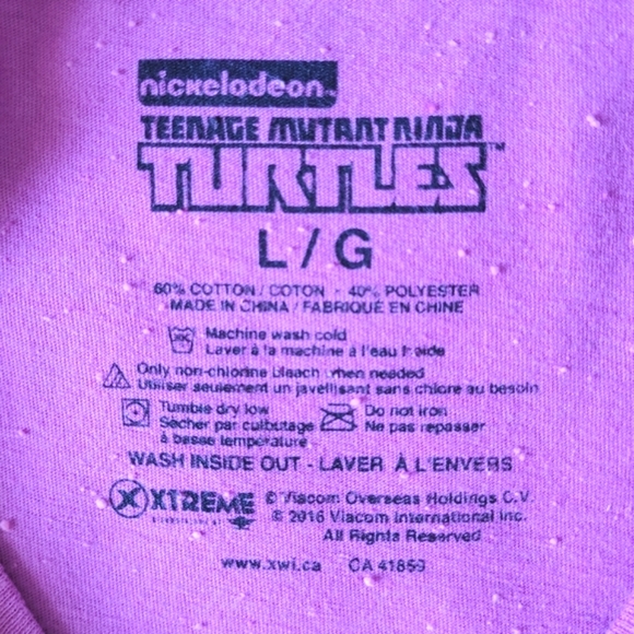 2/$15 🌼 Teenager Mutant Ninja Turtles Pizza Party Tee - Picture 5 of 10